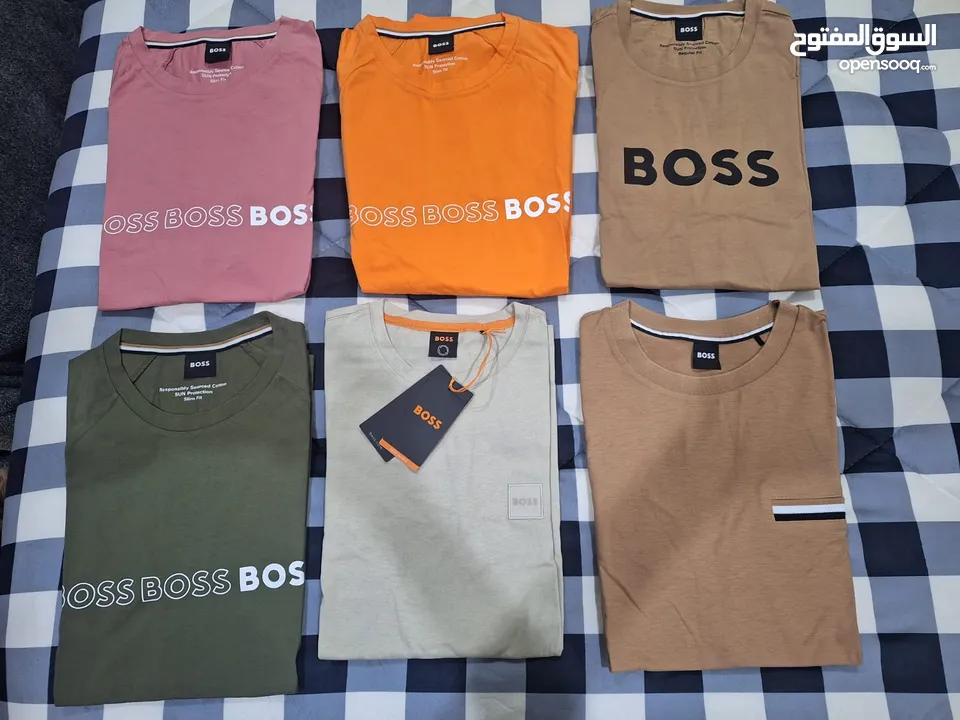 ملابس متنوعة ماركة BOSS الأصلية