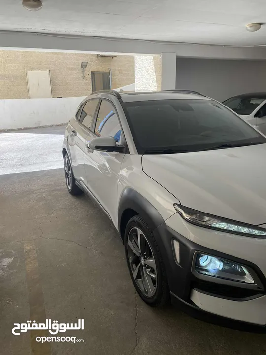 هونداي كونا 2019 تسيير 2022 فل الفل مع فتحة وفحص ممتاز كلها دهان شركة