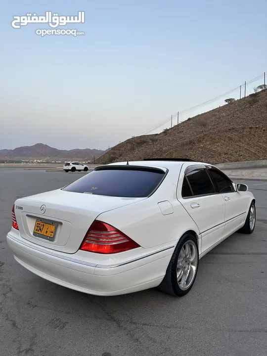 مرسيدس S500 وارد اليابان بدون حادث او صبغ