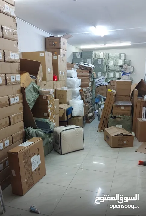 مخازن مساحة ممتازه عدد 2 مع سدة كبيرة تصلح مخازن ومكتب