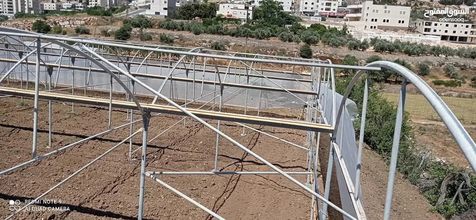 تركيب بيوت بلاستيكية  حمموت  زراعية على النمط الحديث   ،  جزء من الاعمال التي نقدمها للمزارعين لاستم