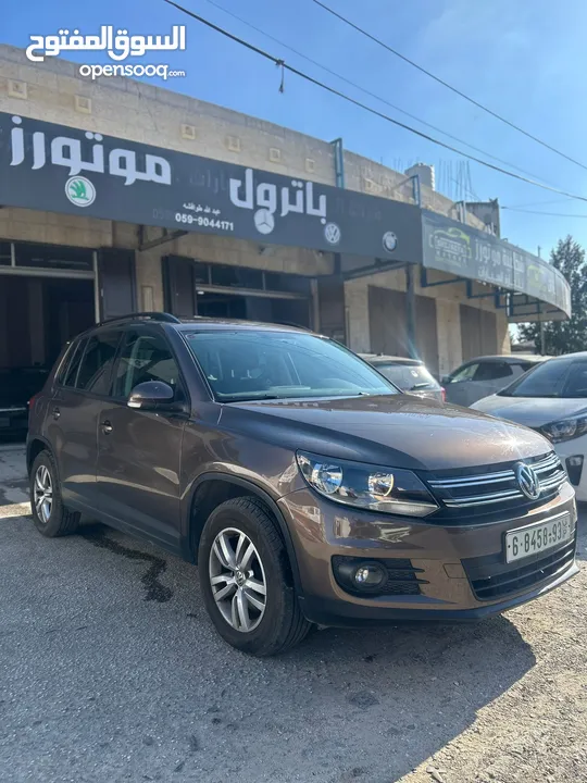تيجوان 2013 ترخيص 2012 فل مسكر  مطور 2000 بنزين  4×4