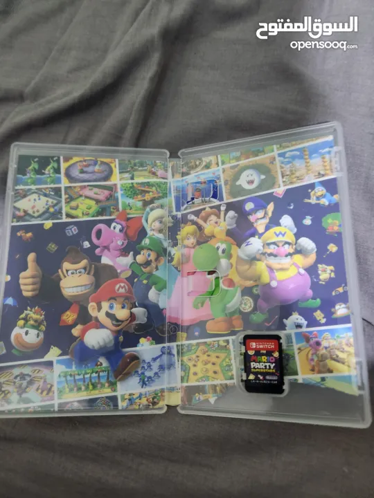 لعبة نينتندو سويتش super Mario party superstarsنينتندو سويتش مع كينترولار