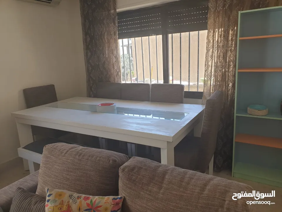 Furnished apartment for rentشقة مفروشة للايجار في عمان منطقة عبدون. منطقة هادئة ومميزة جدا