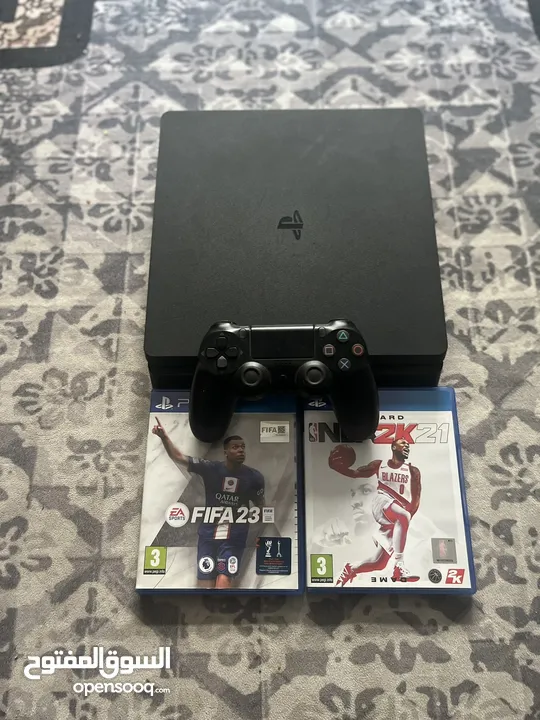Ps4 slim بلايستيشن فور fifa 23 فيفا دراقون بول عرض حصري سعر لقطة جهاز العاب يد متوفر توصيل سعر مغري