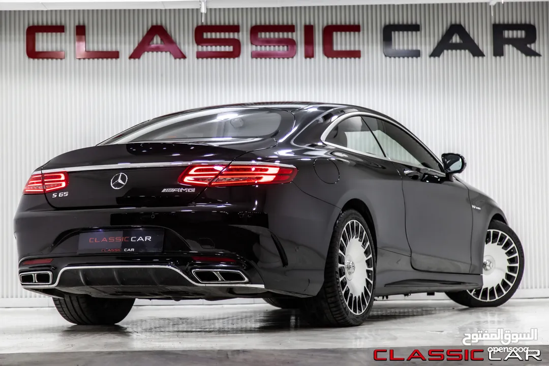 Mercedes S500 Coupe 2016 S65 body kit   السيارة مميزة جدا