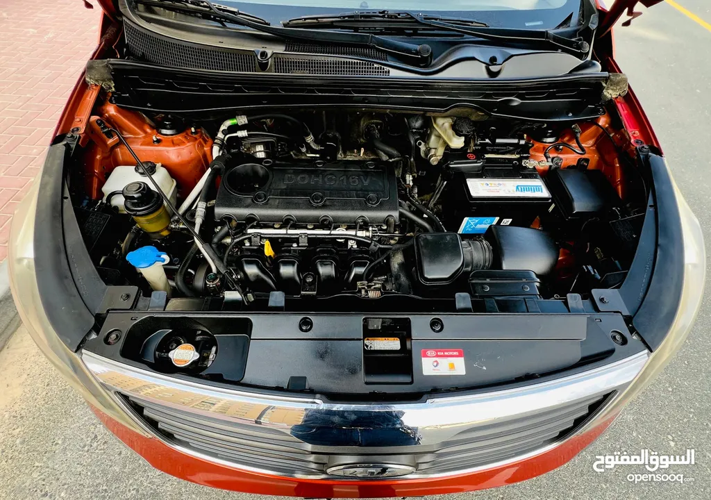 KIA SPORTAGE 2013 ORANGE GCC WITH SUNROOF