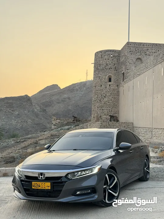 Honda Accord 2019 Sport1.5 بحاله ممتازه وبسعر ممتاز