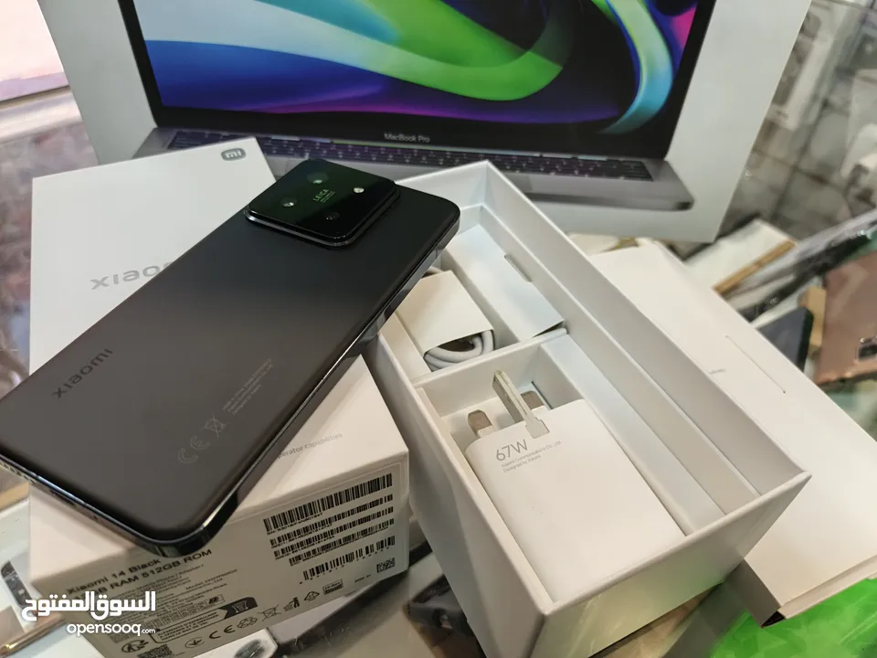 Xiaomi 14  512 GB وارد الوكيل ، بحالة الجديد بسعر ممييييز