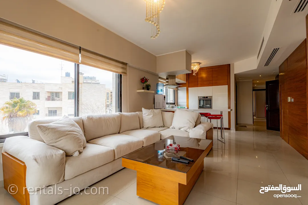 Furnished two bedroom 4th Circle abdou rent  شقة مفروشة للايجار غرفتين نوم في الدوار الرابع عبدون