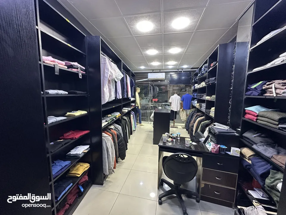محل البسه للبيع المستعجل
