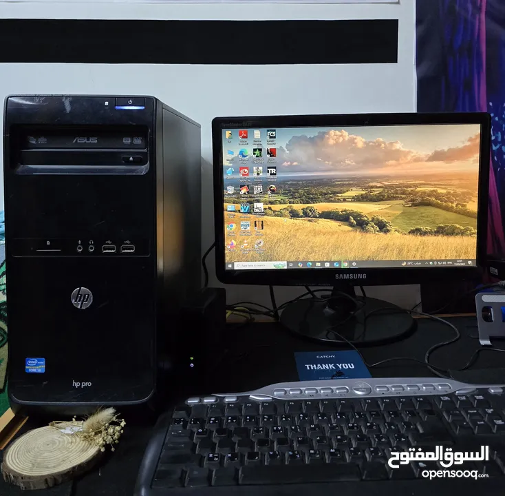 جهاز كمبيوتر (HP Core i3-3240) للبيع