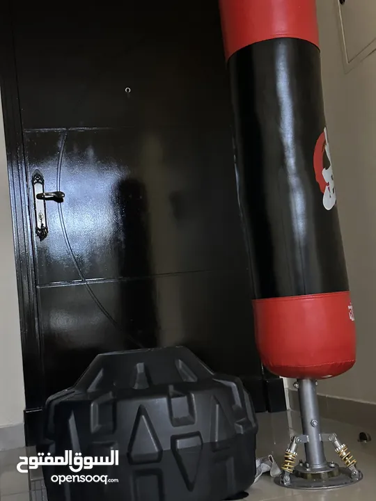 Boxing Punching Bag Standing  With Original Everlast Gloves