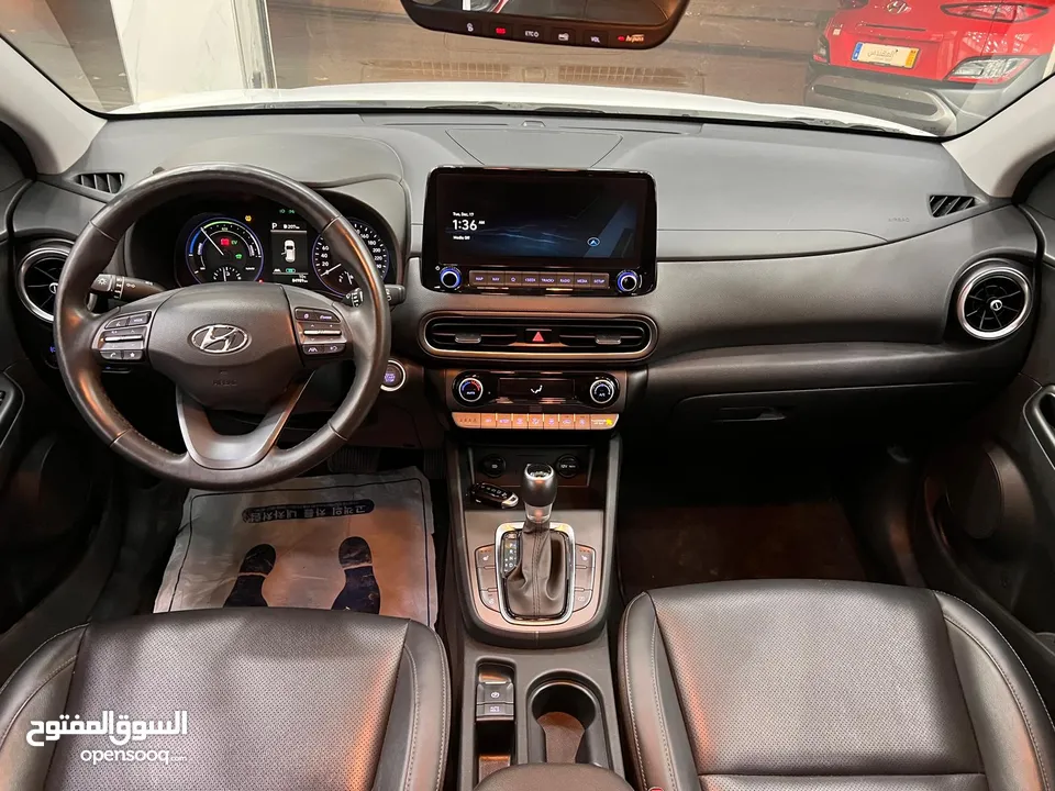 هونداي كونا هايبرد الذكيه (كهرباء + بنزين)