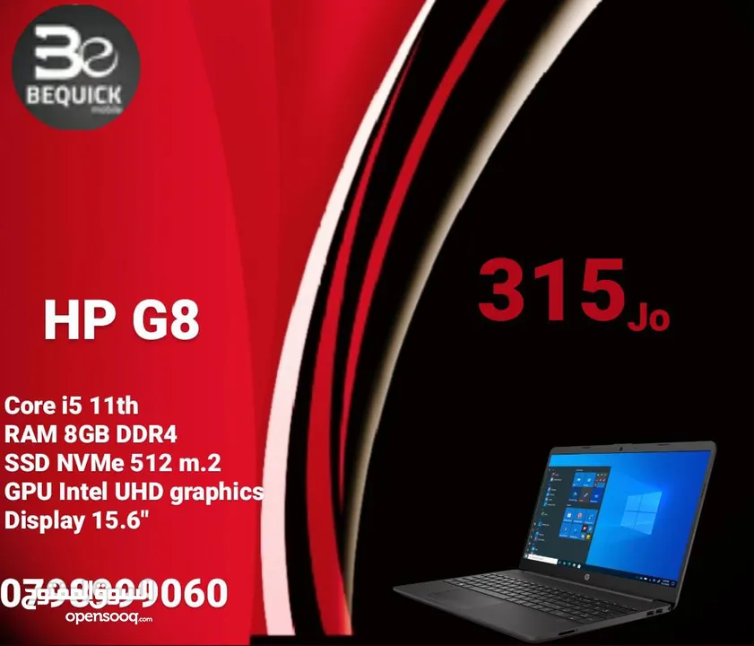 HP G8 LAPTOP