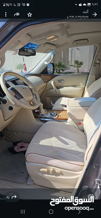 انفنتي qx80 للبيع نظيفه و  رخيصه