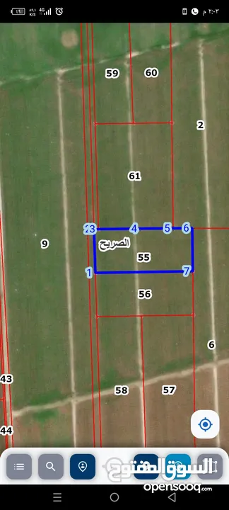 أرض للبيع 3500 متر مفروزه