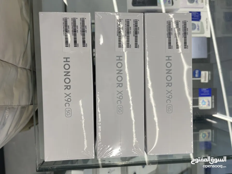 Honor x9c 5g 12/256gb جديد مسكر كفالة الوكيل الرسمي