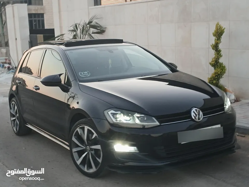 جولف فل كامل اضافات طلاء الشركة المنتجة محرك1400تربو اتوماتيك عداد 100الف فقططططط