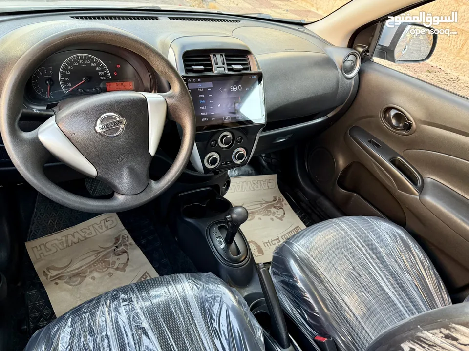 نيسان صني 7جيد 2019 ماشيه 70 الف فل بسعر مغري كاش واقساط بدفعه 2000 دينار