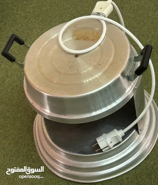 فرن كهرباء وشواية للخبز والصواني