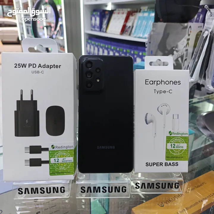 مستعمل اخو الجديد Samsung A53 5G رام 16 جيجا 128 و 256 أغراضة والكرتونه متوفر توصيل
