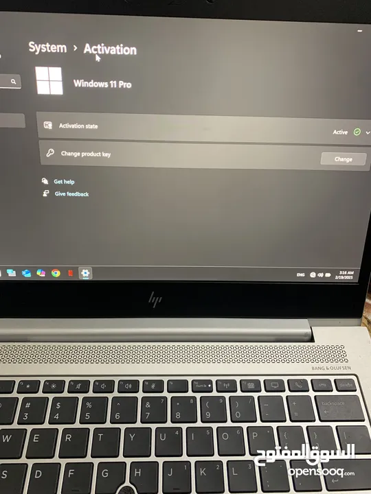 لابتوب اش بي (hp) مستعمل بحالة الوكالة المعلومات موضحة بالصورة الجهاز فل نظافة