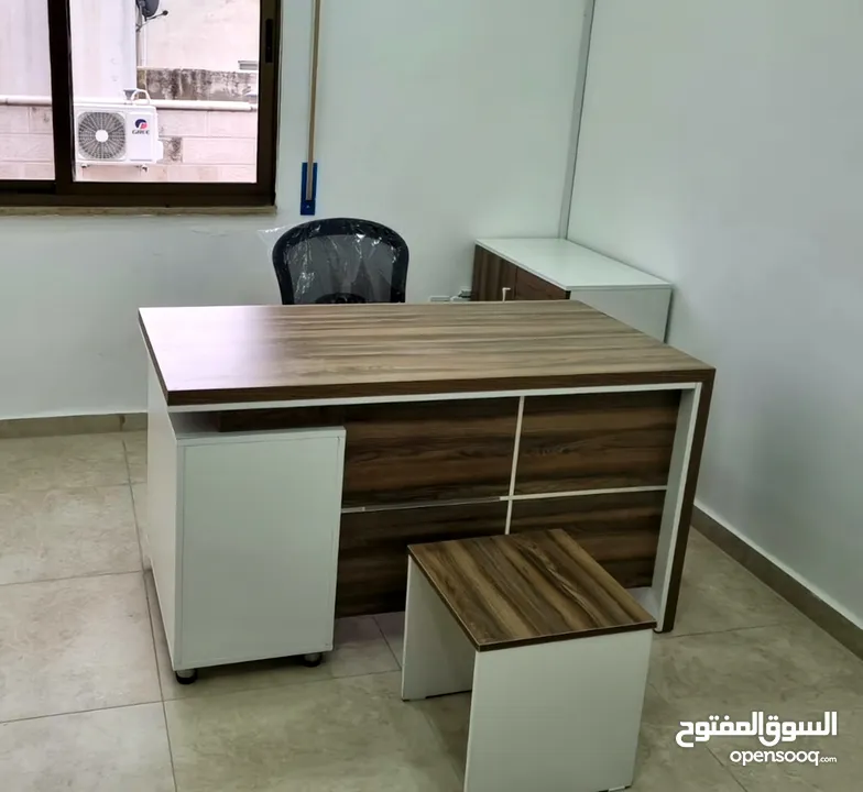 مكتب مدير متوفر بعدة الوان توصيل مجاني عدة موديلات وألوان وقياسات حسب الطلب