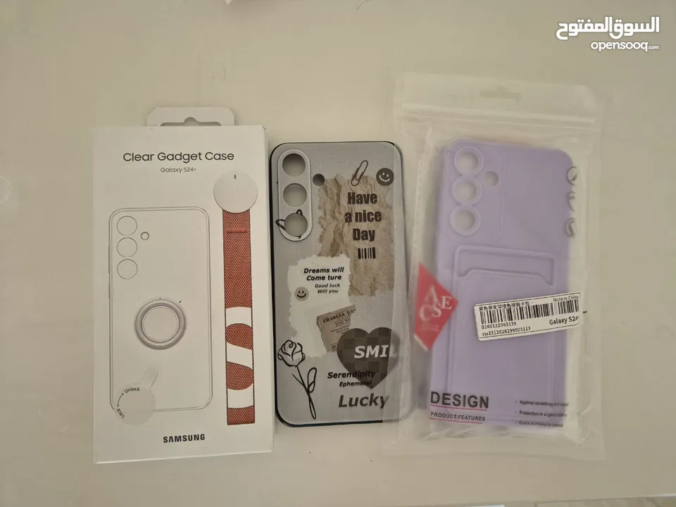 كفر سامسونج s24 بلس أصلي samsung s24 plus clear gadget case