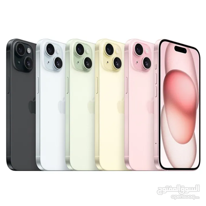 iphone 15 جديد كفالة الشرق الاوسط بسعرمميز مع بكج هدايا من داخل المحلTRACK PHONE  اهلا وسهلا بجميع