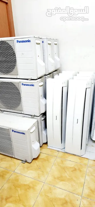 Panasonic 2 ton Fresh Condition AC For sale   made in Malaysia   and general 2tonAC made in Japan