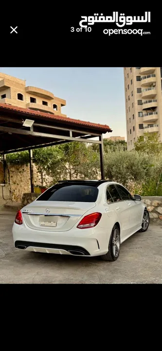 Mercedes Benz-C300 2016 محرك سعة 2000 -254 hp حصان