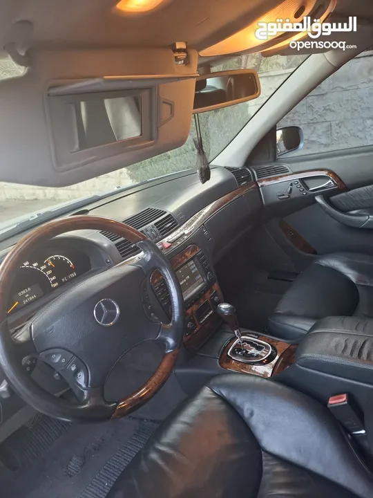 غواصه لارج موديل 2005 S500 بحاله الوكاله ترخيص قليل و مواصفات كامله فحص كامل
