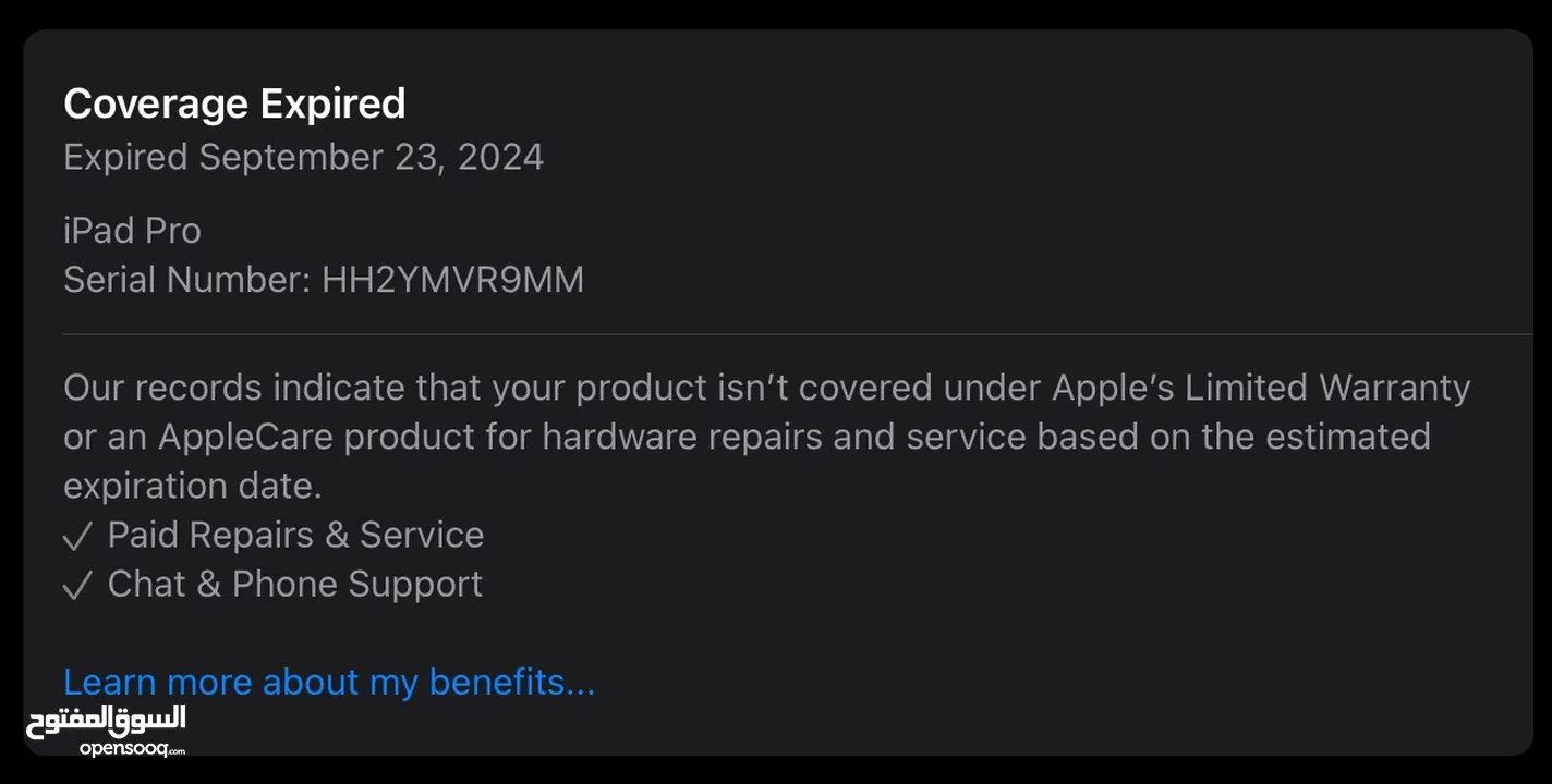 iPad Pro M2 12.9' (128GB) Wi-Fi+Cellular  ايباد برو 12.9' بحالة ممتازة