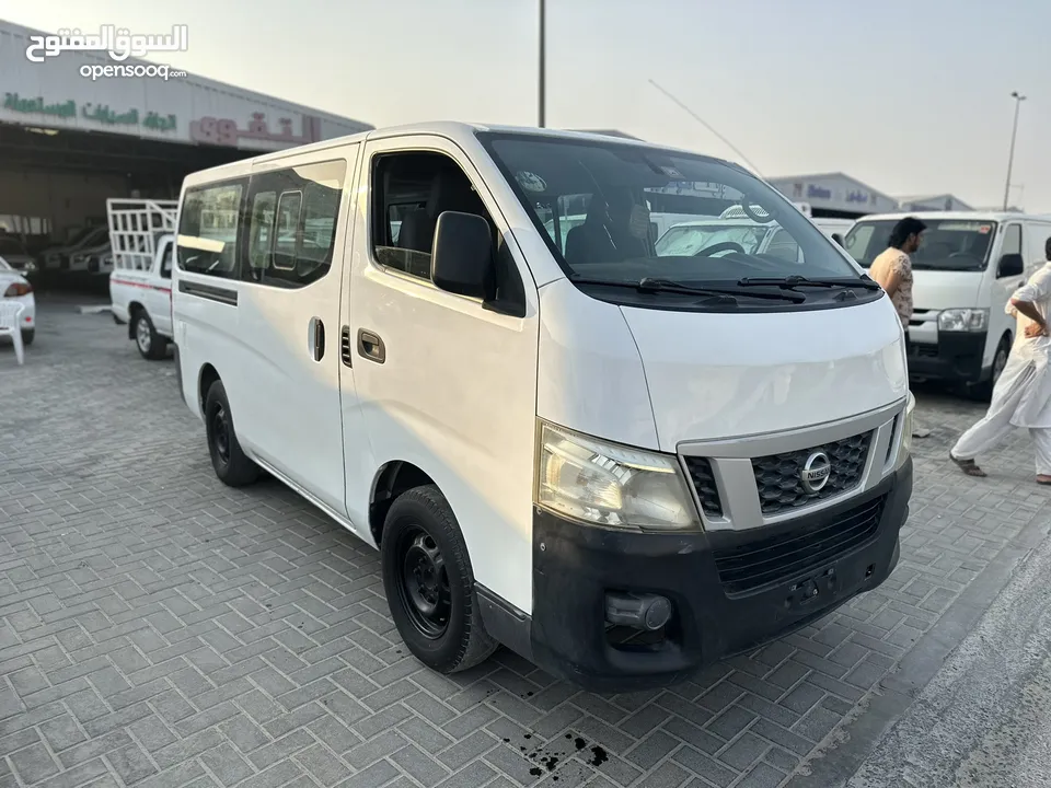 NISSAN URVAN BUS 2014 نيسان اورفان باص