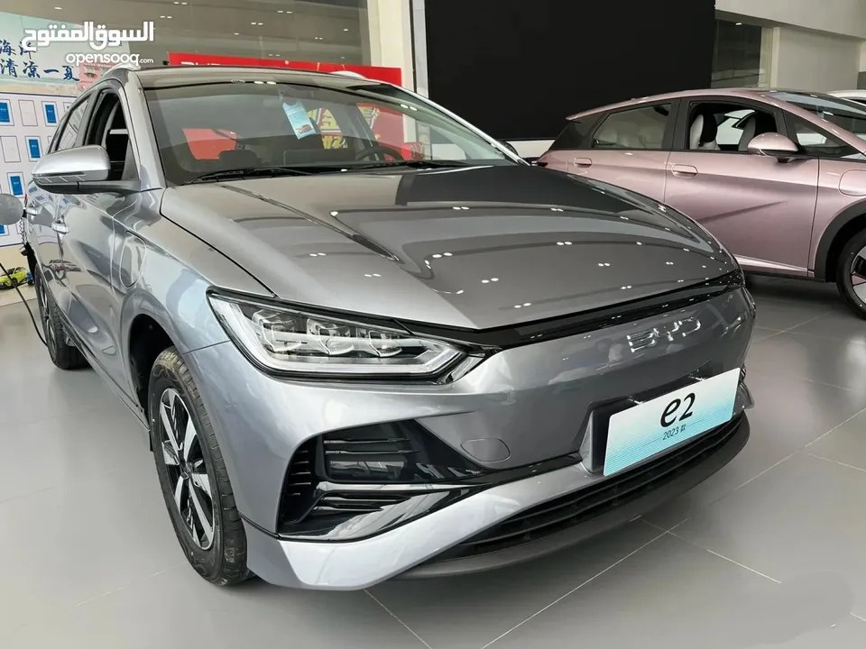 BYD E2 luxury 2024 zero فيراني وأبيض