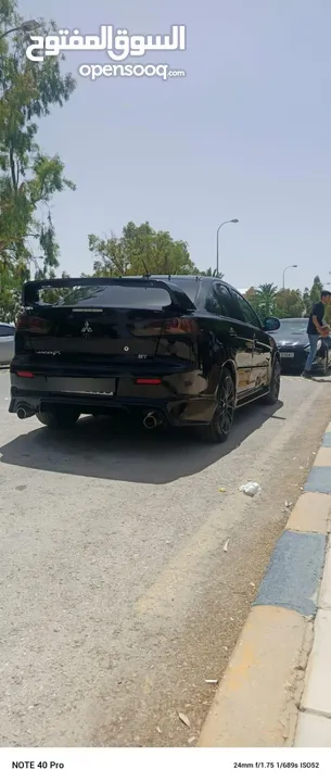لانسر GT 2012 أصلية  كت EVO 10 فحص 7 جيد  مواصفات كاملة