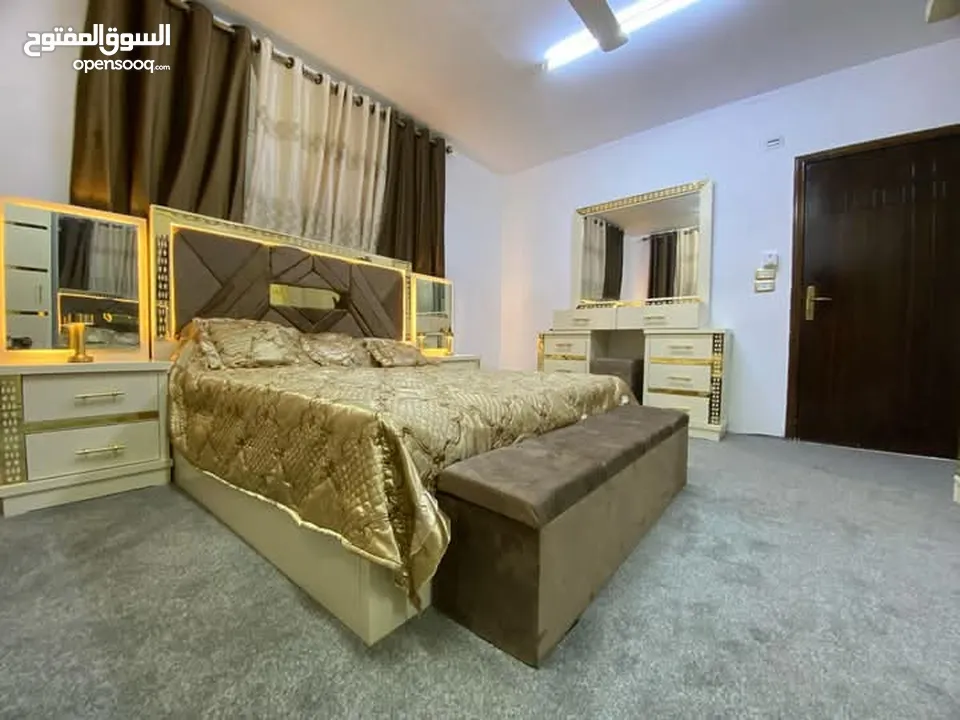 غرف نوم فخمة جدا تفصيل جديد خشب لاتيه طابقين