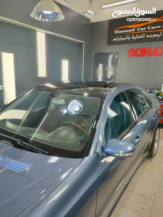 مرسيدس بنز بانوراما E200 2004 محدث 2009