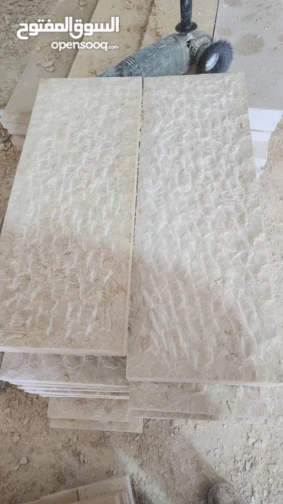 جميع آنواع الحجر والرخام باسعار مناسبة للجميع