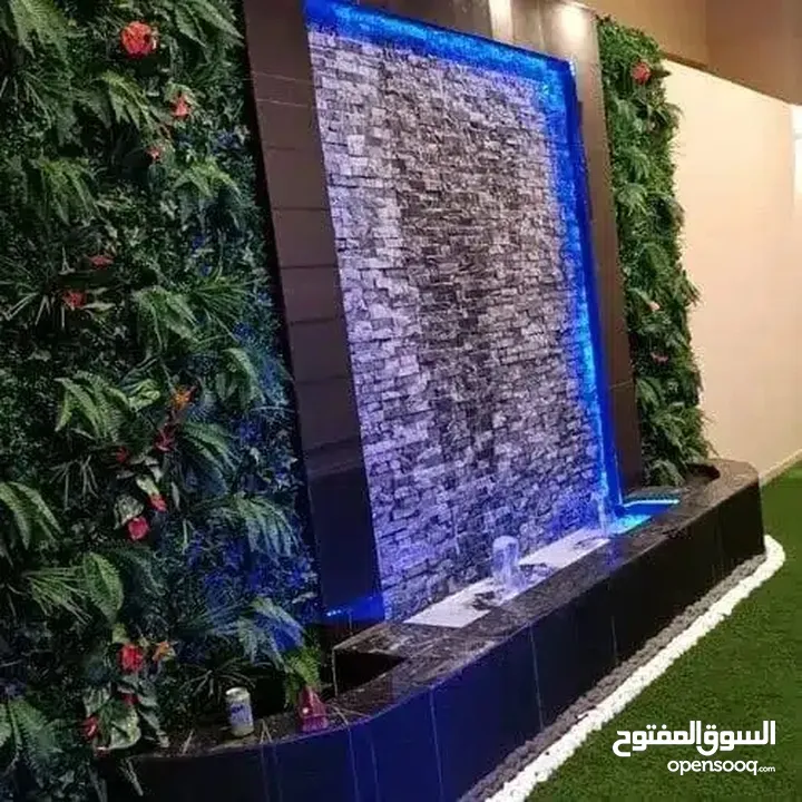 تصميم نوافير ماء جدارية عصرية دقة في العمل والمواعيد استشارة مجانية اسعار ممتازة جدا لا للغلاء