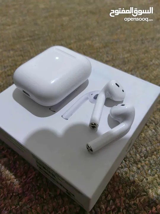 سماعات Airpods درجة أولى صناعة أمريكية من شركة أبل (apple)