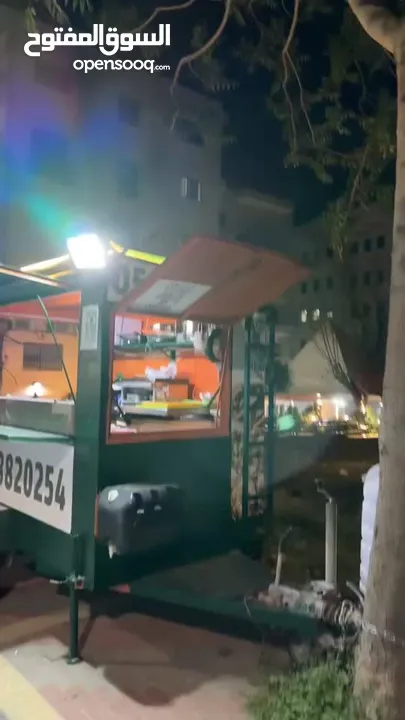 كرفان طعام للبيع