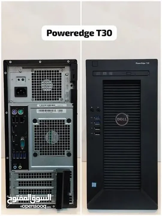 Dell PowerEdge T30 tower Server - 1 x Intel Xeon E3-1225 v5 Quad- 2TB HHD  32GB SSD 512 m.2 NVME