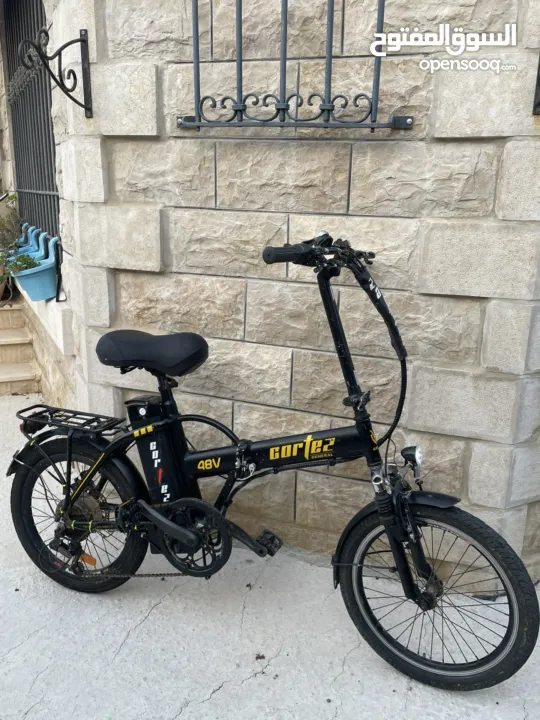 بسكليت كهرباء  48 فولت  13 أمبير  البسكليت جديد مش ناقصو برغي