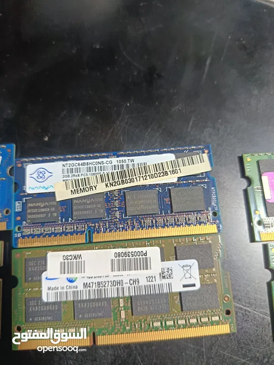 رامات لابتوب  DDR3 و DDR4