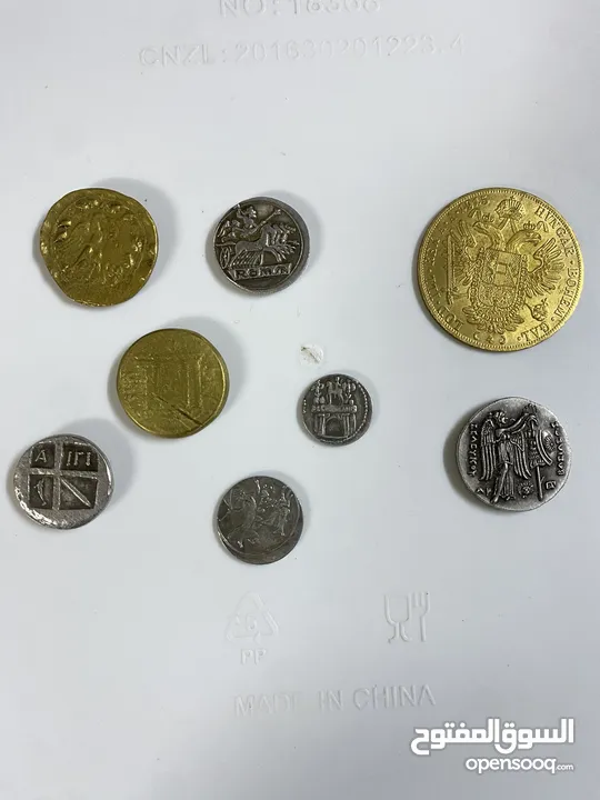 عمل تذكاريه قديمه من النوادر للبيع او للبدل فضه