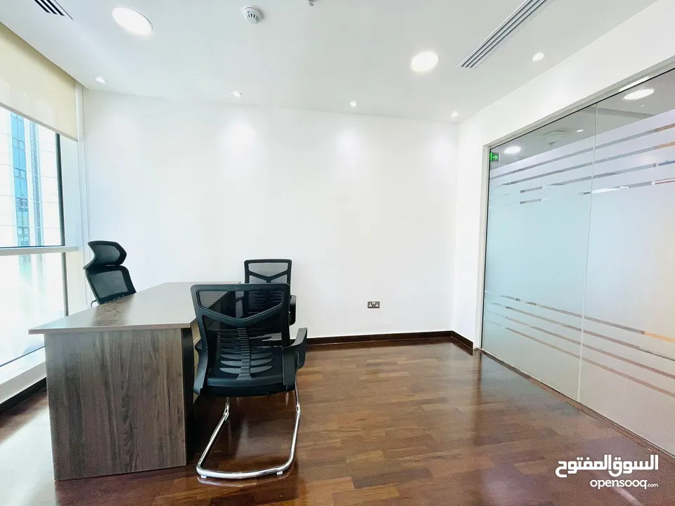 Fully Furnished Office space  Flexible payment Plan  Free WIFI and ADDC