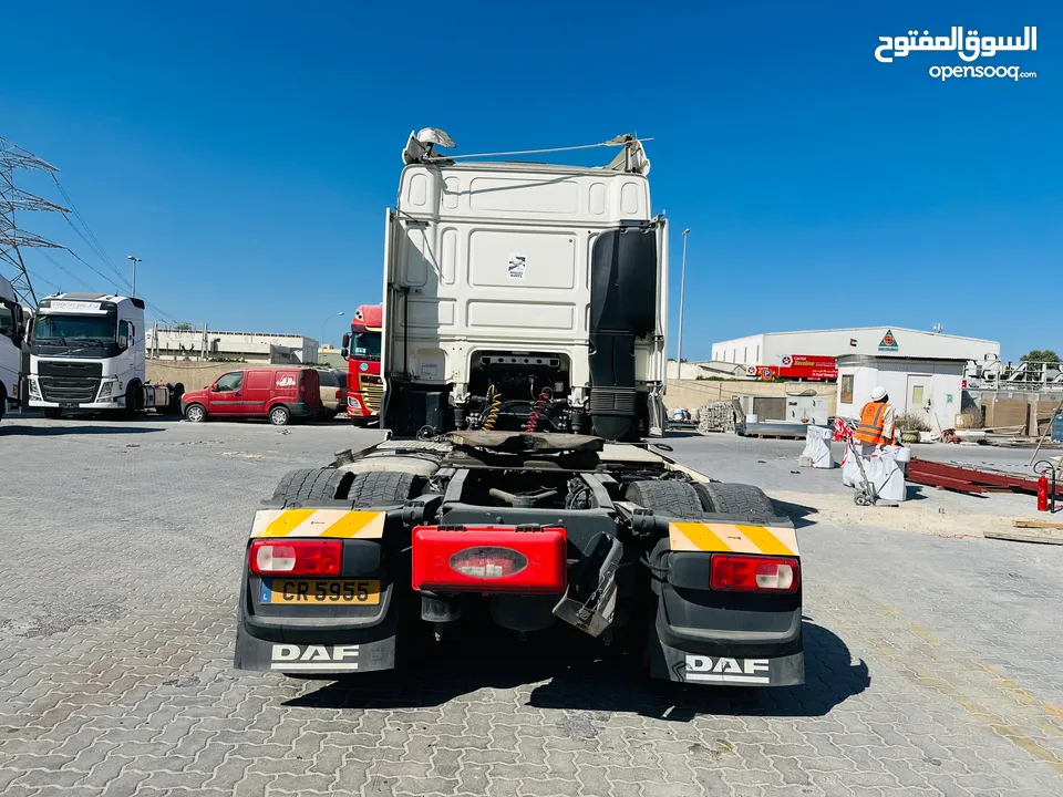 DAF XF SERIES 2017 WHITE COLOR