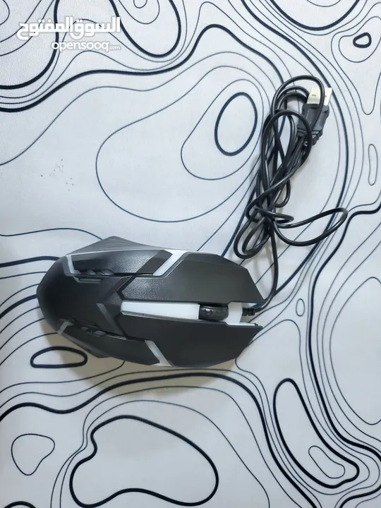 كيبورد و ماوس rgb و محول و ماوس باد